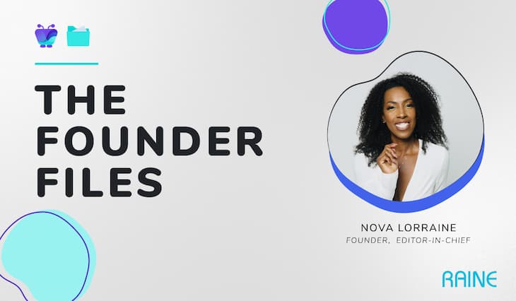 Making It Rain(e): Designer & author Nova Lorraine on building her multimedia company