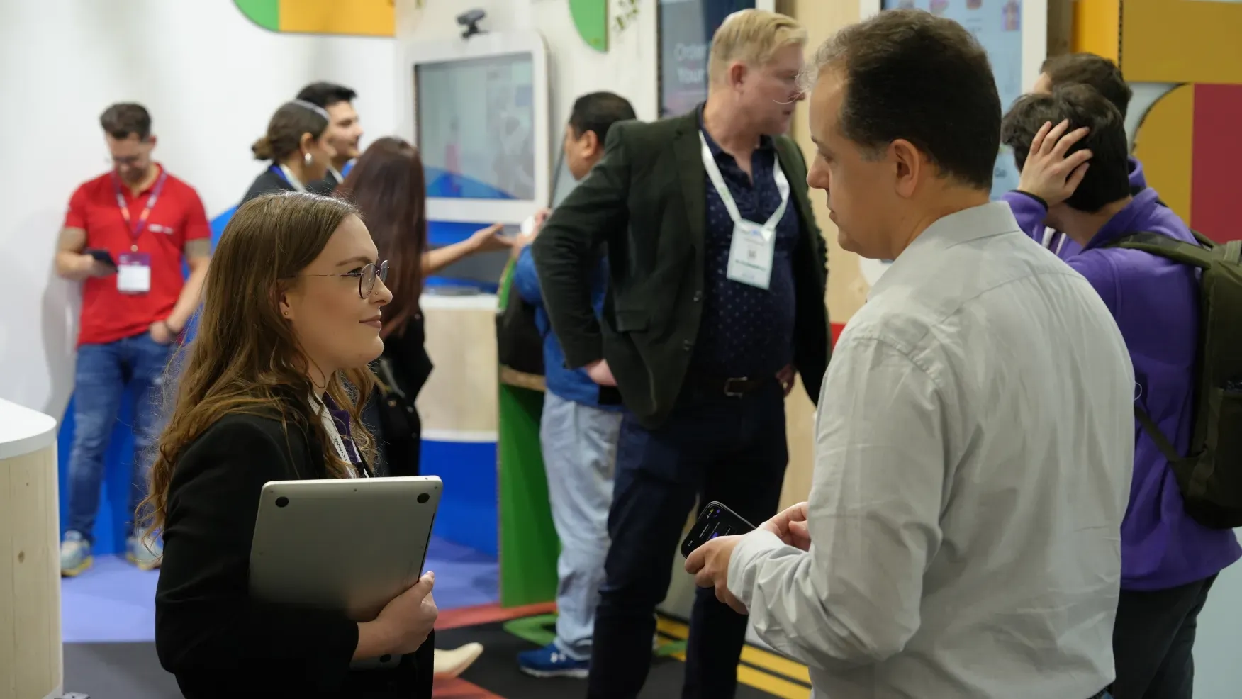 Partners at ISE event