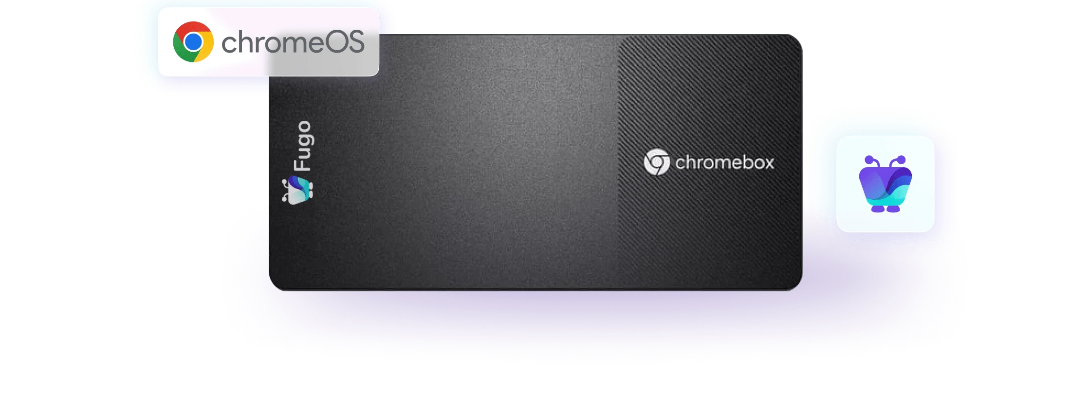 Chromebox Player front view